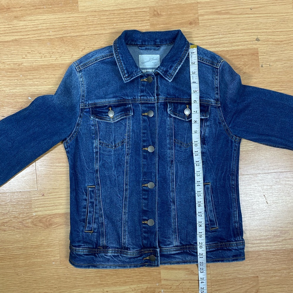 Universal Thread Freeborn Dark Wash Button Denim … - image 7